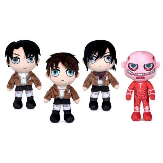 Attack on Titan 27cm Plush Assortment 8ct RRP 29.99